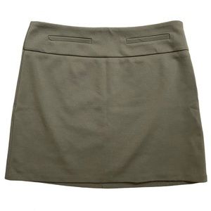 🆕 Olive Side Zip Mini Skirt